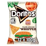 Doritos Burger King - Tortilla Chips mit Flame Grilled Whopper Geschmack - Herzhafter...