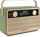 Nordmende Transita 120 tragbares DAB Radio (DAB+, UKW, 24 Stunden Akku, Aux In,...