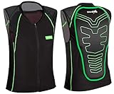 SkinStar SUPER Vest Rückenprotektor Protector Ski Snowboard Sicherheitsweste...
