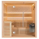 AWT Sauna B1812B Pinienholz/200x180/9kW Viking Bi-O