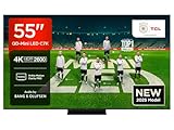 TCL 55C7K QD-Mini LED Fernseher, 55 Zoll, 4K HDR Premium, Dolby Vision IQ & Atmos, Bang &...