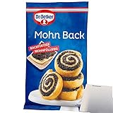 Dr. Oetker Mohn Back Backfertige Mohnfüllung aus fein gemahlenem Blaumohn 1er Pack...