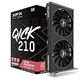 XFX Speedster QICK210 Radeon RX 6500XT Black Gaming-Grafikkarte mit 4 GB GDDR6 HDMI, AMD...