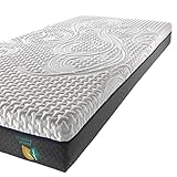 Scarnatti 18 cm Cool Gel Memory Schaum Matratze - 90x200 cm, 7-Zonen Viskoelastisch &...