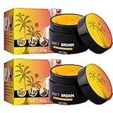 Braun Bräunungscreme,2Stück Intensive Tanning Luxe Gel,Soft Brown Tanning...