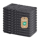 Lavea 10er Set Waschhandschuh 15x21 cm – Saugstarke und Weiche Waschhandschuhe aus 100%...