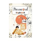 Passwortbuch & Organizer – Spiralbuch für Website-Adressen, Passworthalter, Adressbuch...
