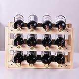 Stapelbares Weinregal | Moderner minimalistischer Stil | Robust und langlebig |...