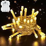 cshare LED Lichterkette, 2M/6,6Ft 20LED Lichterkette mit Timer (6 Hours AN | 18...