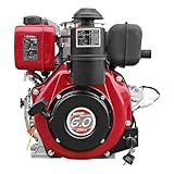 Dieselmotor Weima WM178FE mit dem Ölbadluftfilter und mit Keilwelle 6 PS 296 ccm...