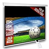 Motorleinwand SlenderLine 300 x 169cm (BxH) - 16:9 Format - 2D/3D - FULL-HD - 4K Ultra HD...