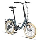 PACTO-Eight Hochwertiges Faltrad 27cm Stahlrahmen 20 Zoll Doppelwandige...
