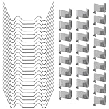 OFFCUP 50 Stück Gewächshaus Klammern, Klammern für Gewächshaus, Gewächshausklammern...