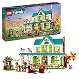 LEGO Friends Autumns Haus, Puppenhaus mit Tierfiguren und Zubehör, Mini-Puppen...