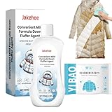 Daunenwaschmittel für Daunenjacken, Daunen Wäsche, Daunenwäsche für Textilien, für...