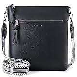 Roulens Mittel Damen Umhängetaschen, Leicht Damen Schultertasche aus Veganes...