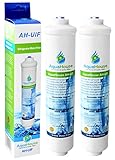 2x AquaHouse AH-UIF Kompatibel Externer Kühlschrank Wasserfilter passt für Samsung...