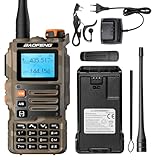 BAOFENG K63 6W Amateurfunk, Tri-Band UHF/VHF/1,25M Handfunkgerät, AM FM Multi Band...