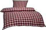 Bettwaesche-mit-Stil warme Fein-Flanell Winter Bettwäsche Toronto Landhaus Karo...