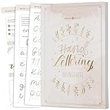Lebenskompass® Handlettering Übungsbuch für Anfänger - Achtsam Kalligraphie und Hand...