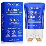 Dekoltee Antifalten, AH-8 Firming Neck Cream With Roller, Neck Firming Cream for...