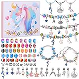 Acejoz Schmuck Basteln Mädchen, Armbänder Selber Machen Charm Armband Kit DIY,...
