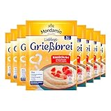 Mondamin Grießbrei Klassische Art für ein süßes Dessert schnell zubereitet, nur Milch...