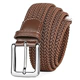 AXKAL Golfgürtel Herren Elastischer Geflochtener Gürtel Unisex Männer Frauen...