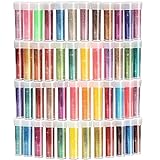 48 Farben feiner Glitter für Harzguss, Glitter für Handwerk Herstellung, kosmetischer...