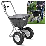 HECHT Streuwagen – Düngestreuer – flexible Streubreite – 29 Liter / 36 kg...
