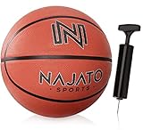 NAJATO Sports Basketball – Basketball Größe 7 inkl. Ballpumpe – Für den...