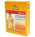 Tiger Balm Pflaster (Warm) 10 cm x 14 cm (27 Pflaster) – für Rücken- und...