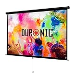Duronic Projektor-Leinwand MPS100/169 254 cm (100 Zoll) manuelle...