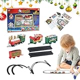 Miyanvuo Kinder Eisenbahnset,Spielzeugautos Eisenbahn 13-teiliges Spielset | Spielzeug Zug...