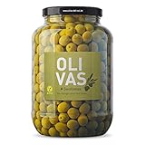 OLIVAS Sevillanas / 2.500 g (Gallone) * Milde Manzanilla Oliven aus Sevilla * Die Königin...