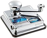 OCB MikrOmatic Duo Zigaretten Stopfmaschine, Chrom, Silber, 15 x 15 x 10 cm