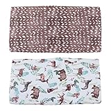 Fdit Stubenwagen-Bettlaken, Atmungsaktiver, Elastischer Baby-Matratzenbezug für...