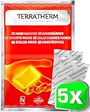 TerraTherm Handwärmer, Taschenwärmer für 12h warme Hände, Wärmepads Hand...