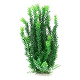 Mayitr 47cm Grün Gelb künstliche Aquarium Deko Pflanzen Wasserpflanzen Aqua Bouquet...