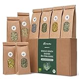 Tee Selber Mischen Set Geschenk mit Kräutern - BIO Kräuter Tee Geschenkset mit...