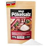 Pökelsalz 900g, Nitritpökelsalz zum Trocken- und Nasspökeln, Natriumnitrit Anteil...