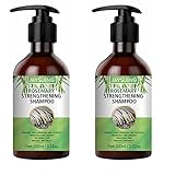 Rosmarin Haarshampoo, Stärkungsshampoo Rosmarin, 3.52 oz Glättendes Shampoo, Anti...