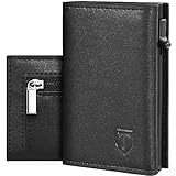 TEEHON Geldbörse Herren - Magnetischer Slim Wallet mit Münzfach & RFID Schutz...