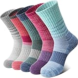 MOSEY KOSY Merino Damen Socken Thermosocken Warme Wandersocken Merinowolle...