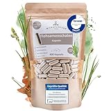 MICROFLORANA® - Flohsamenschalen Kapseln - 400 Kapseln - 3.660 mg hochdosiert je Portion...