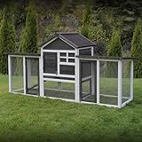 Miweba MyAnimal Hasenstall MH-31 | 181x60x95 cm - Kaninchenstall mit...