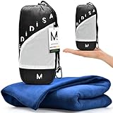 Medidisa | Reisedecke Ultraleicht warm für Reisen & Camping (Fleece, 170x120 cm) -...