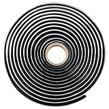 flintronic Butylrundschnur Schwarz, 8mm x 4m Butylschnur, Butyl Dichtungsband, Butyl...