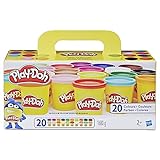 Play-Doh A7924EUC Super Farbenset (20er Pack), Knete für fantasievolles und kreatives...