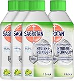 Sagrotan Waschmaschinen Hygiene-Reiniger Frische Limette – Maschinenreiniger für eine...